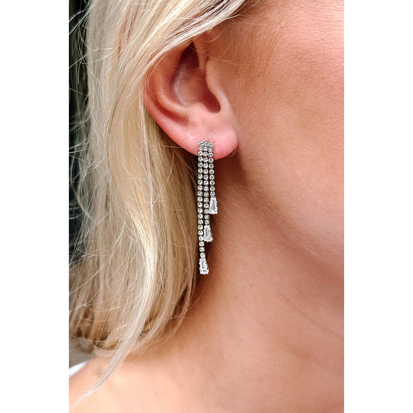 The Chantel Earrings - Silver - 190 Jewelry