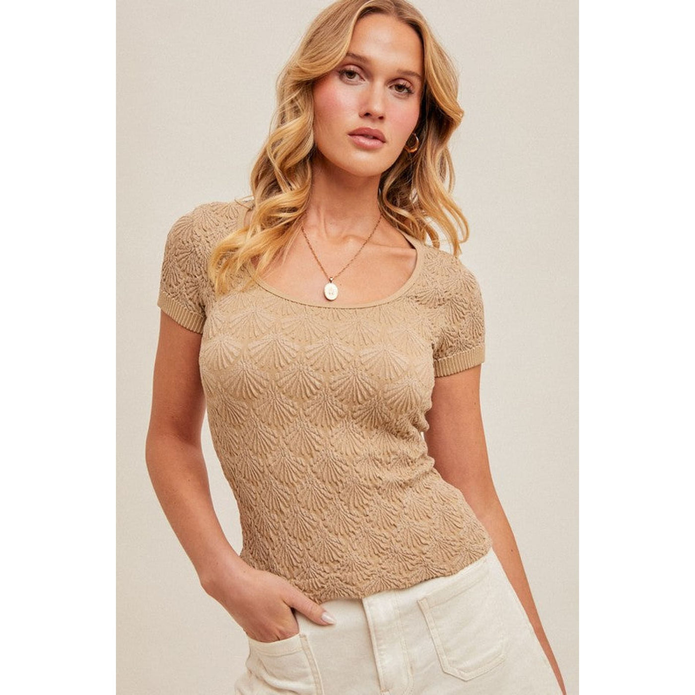 Best One Yet Top - S / Taupe / 0505 - 100 Short/Sleeveless Tops