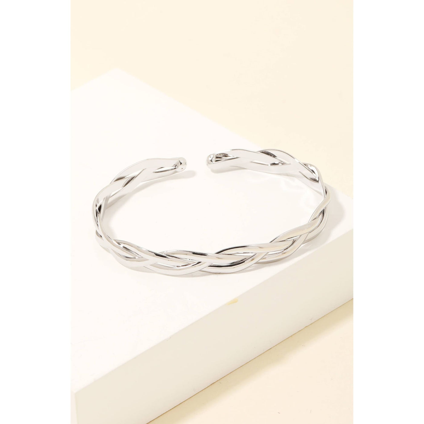 Braid Cuff Bracelet - Silver 190 Jewelry