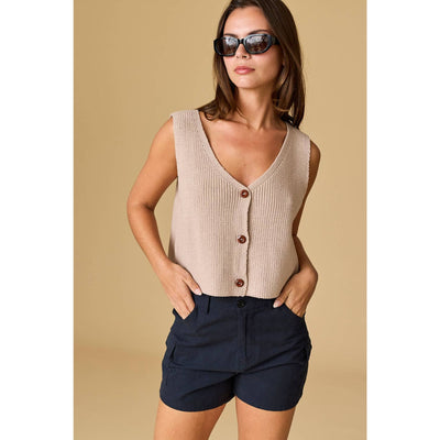 Can’t Deny This Sweater Vest - 130 Sweaters/Cardigans