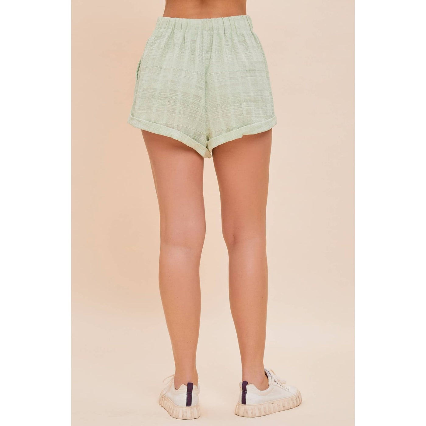 Catch Me Dreaming Shorts - M / Honeydew - 150 Bottoms