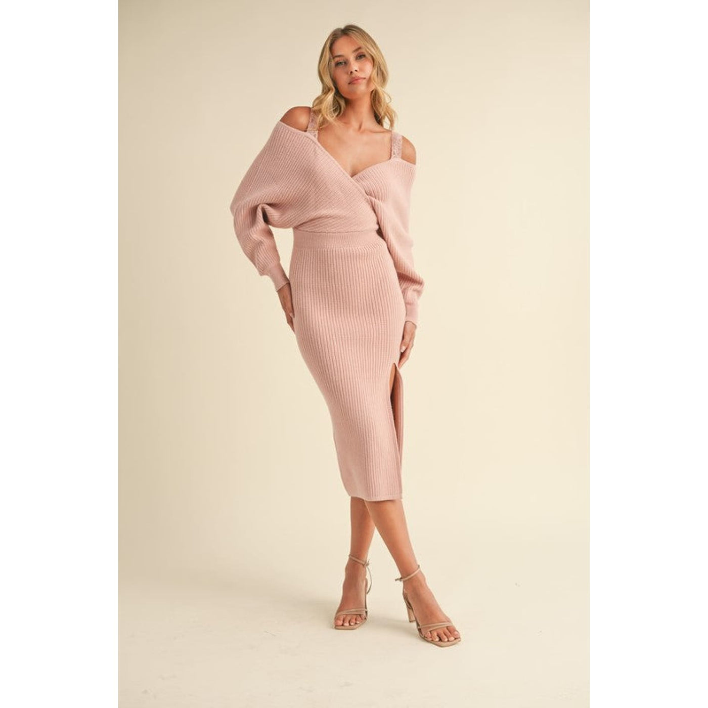 Chic Midi Sweater Dress - 175 Evening Dresses/Jumpsuits/Rompers