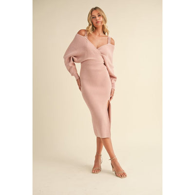 Chic Midi Sweater Dress - 175 Evening Dresses/Jumpsuits/Rompers