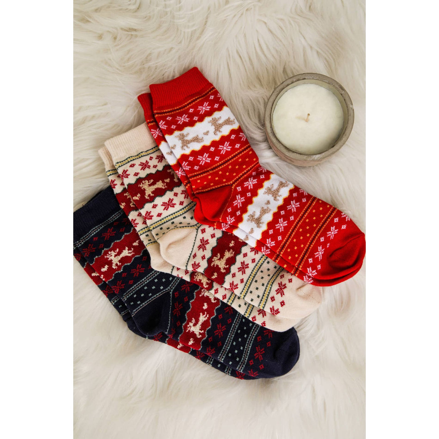 Christmas Graphic Crew Socks - 210 Other Accessories