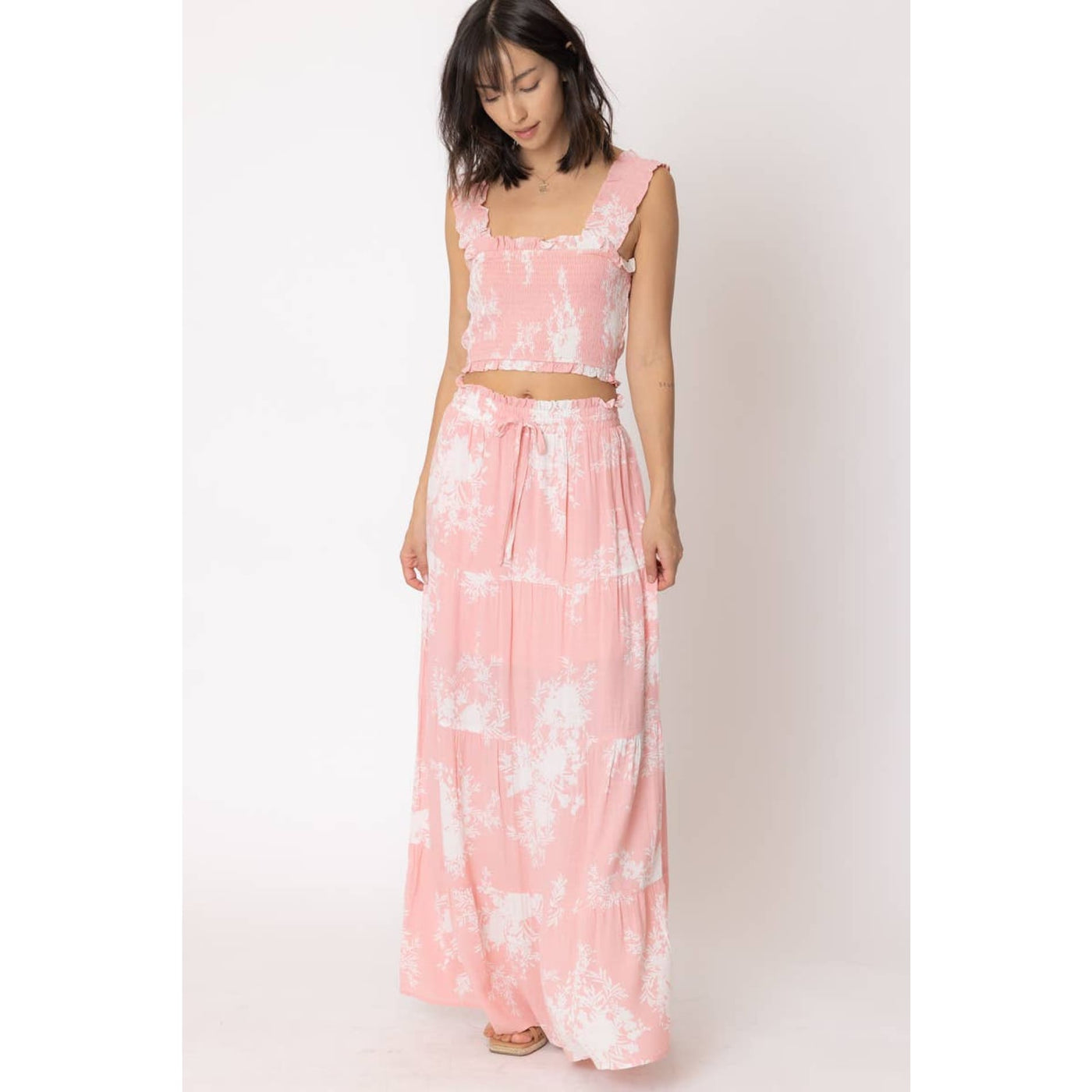 Counting The Stars Maxi Skirt - S / Pink - 150 Bottoms