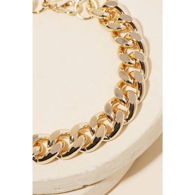 Curb Chain Bracelet - 190 Jewelry