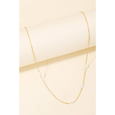 Dainty Bead Necklace - 190 Jewelry