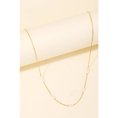 Dainty Bead Necklace - 190 Jewelry