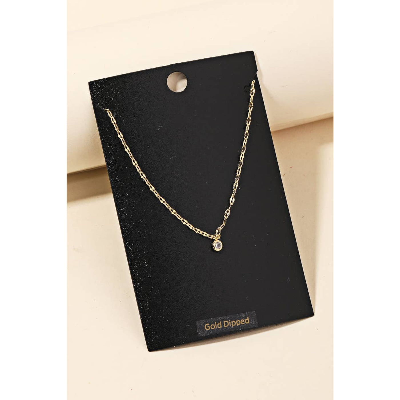 Dainty Chain Necklace - Gold - 190 Jewelry