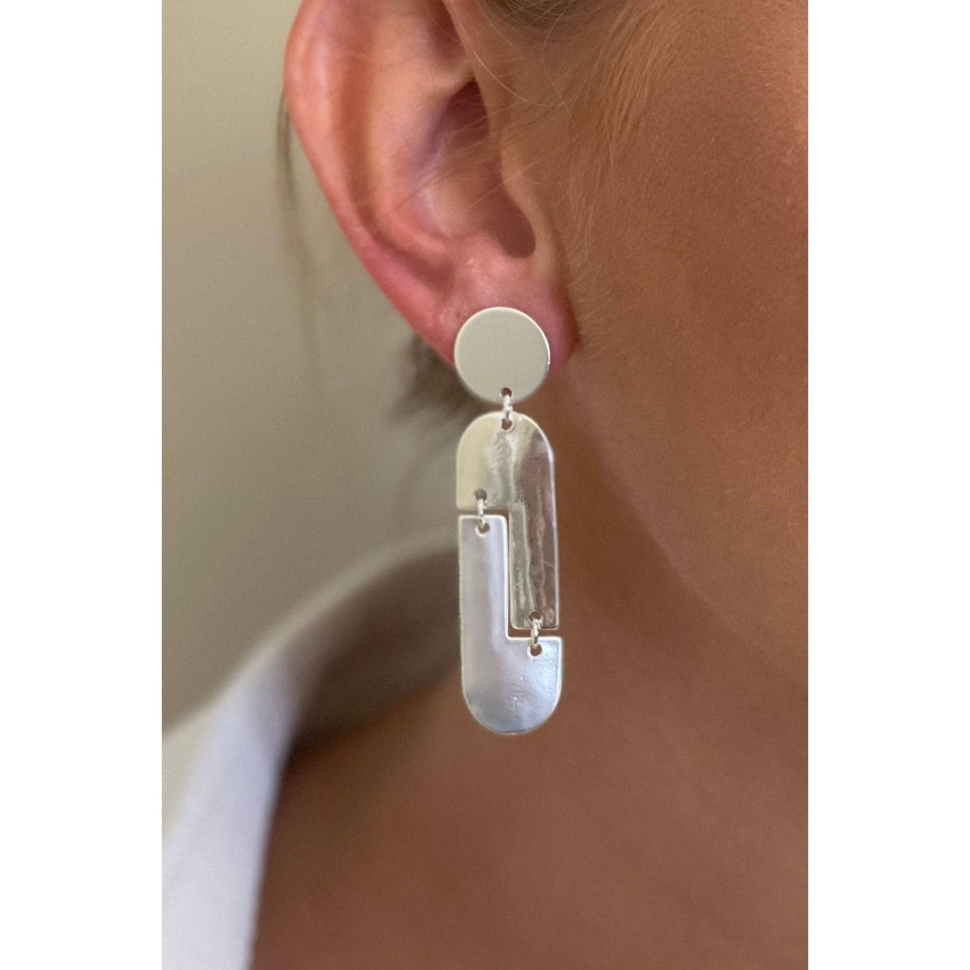 Dakota Earrings - Silver - 190 Jewelry