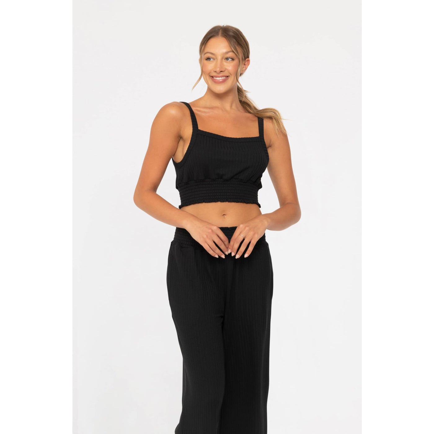 Day Dreaming Cami Top - S / Black - 100 Short/Sleeveless Tops