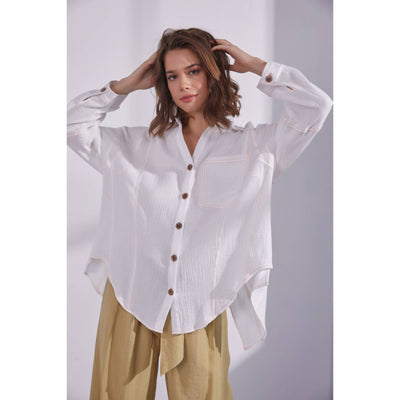 Do You Understand Top - S / White 120 Long Sleeve Tops