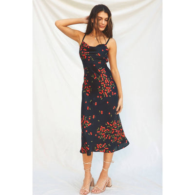 First Night Out Midi Dress - S / Black - 175 Evening Dresses/Jumpsuits/Rompers