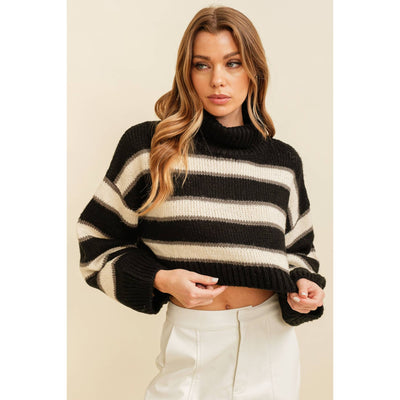 Give You It All Sweater - S / Black - 130 Sweaters/Cardigans