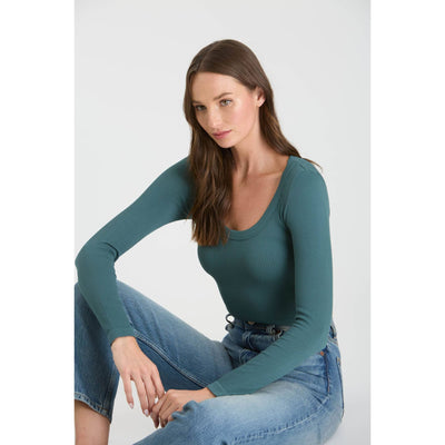 Have A Heart Top - S / Green - 120 Long Sleeve Tops