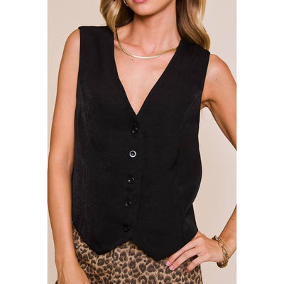 Here We Go Again Vest - 100 Short/Sleeveless Tops