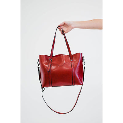 Juliet Chic Crossbody Bag - Burgundy - 200 Handbags