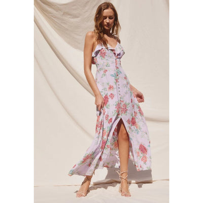 Lavender Garden Maxi Dress - 175 Evening Dresses/Jumpsuits/Rompers