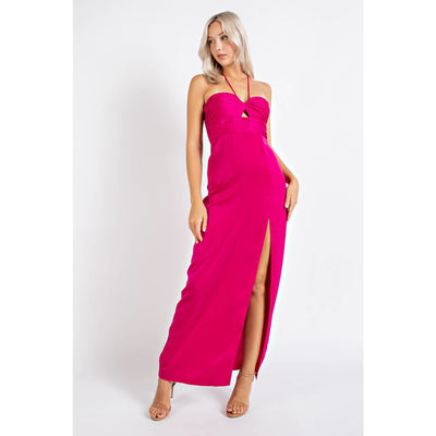 Life Of The Party Maxi Dress - S / Fuchsia - 175 Evening Dresses/Jumpsuits/Rompers