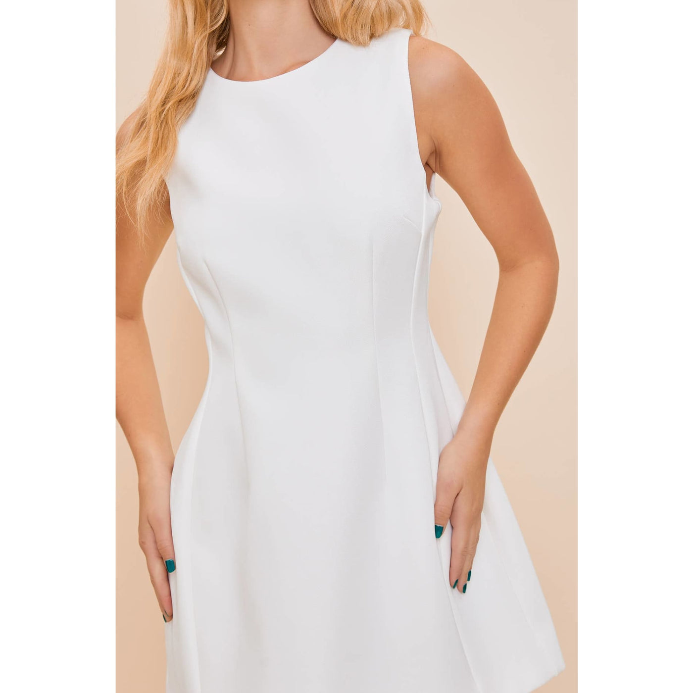 Looks Like I Made It Mini Dress - S / White - 175 Evening Dresses/Jumpsuits/Rompers