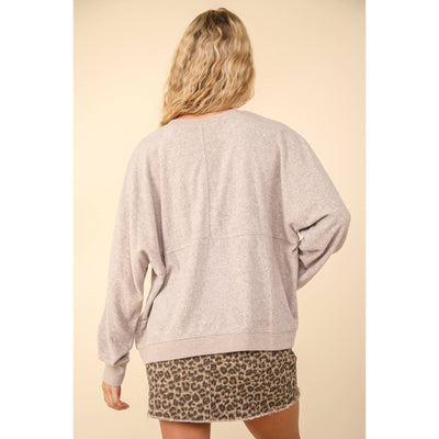 Mocha Moves Top - 120 Long Sleeve Tops