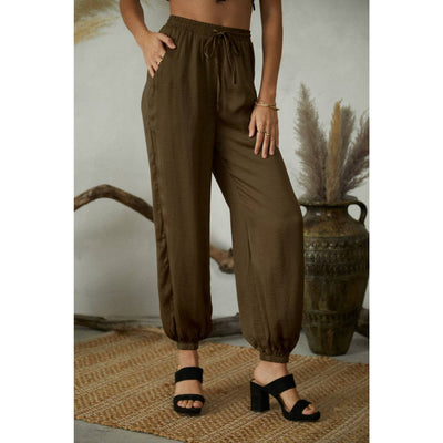 No Replacing You Pants - S / Dark Olive - 150 Bottoms