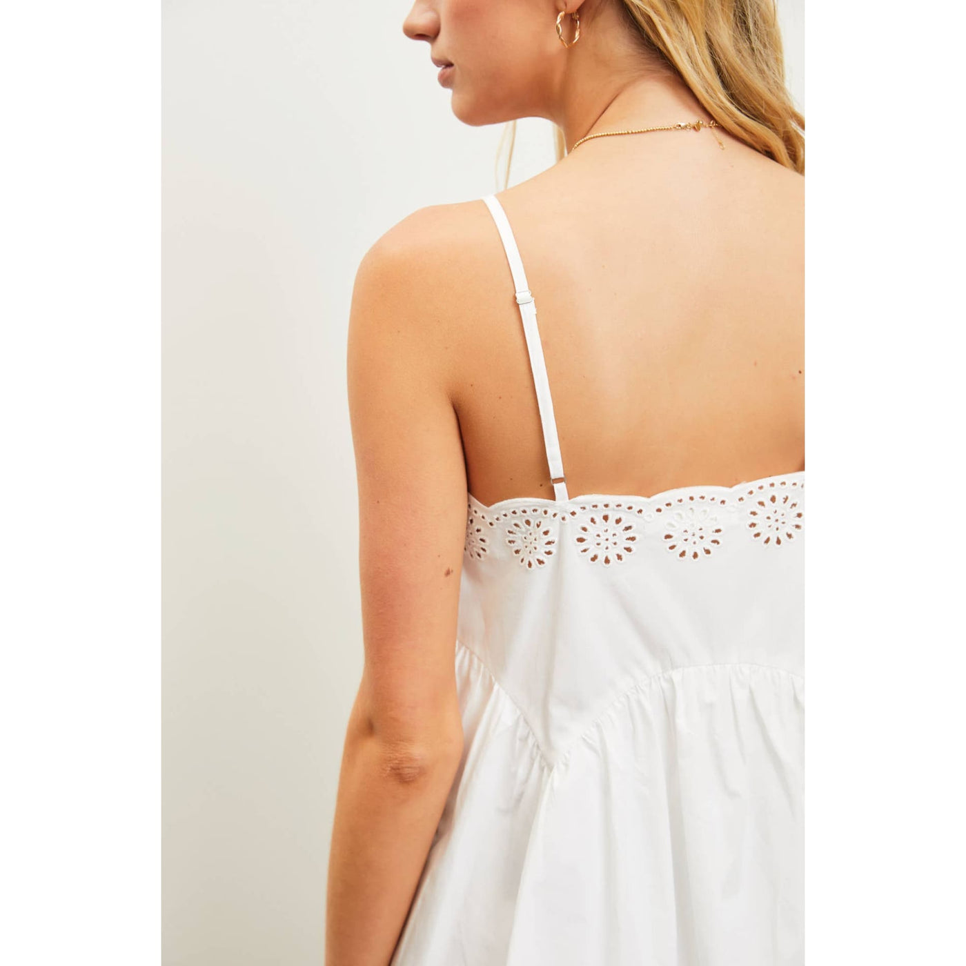 One Sweet Day Mini Dress - S / White 170 Casual Dresses/Jumpsuits/Rompers