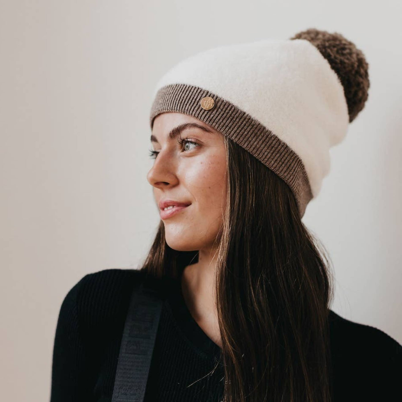 Park City Pom Winter Beanie - Ivory - 210 Other Accessories