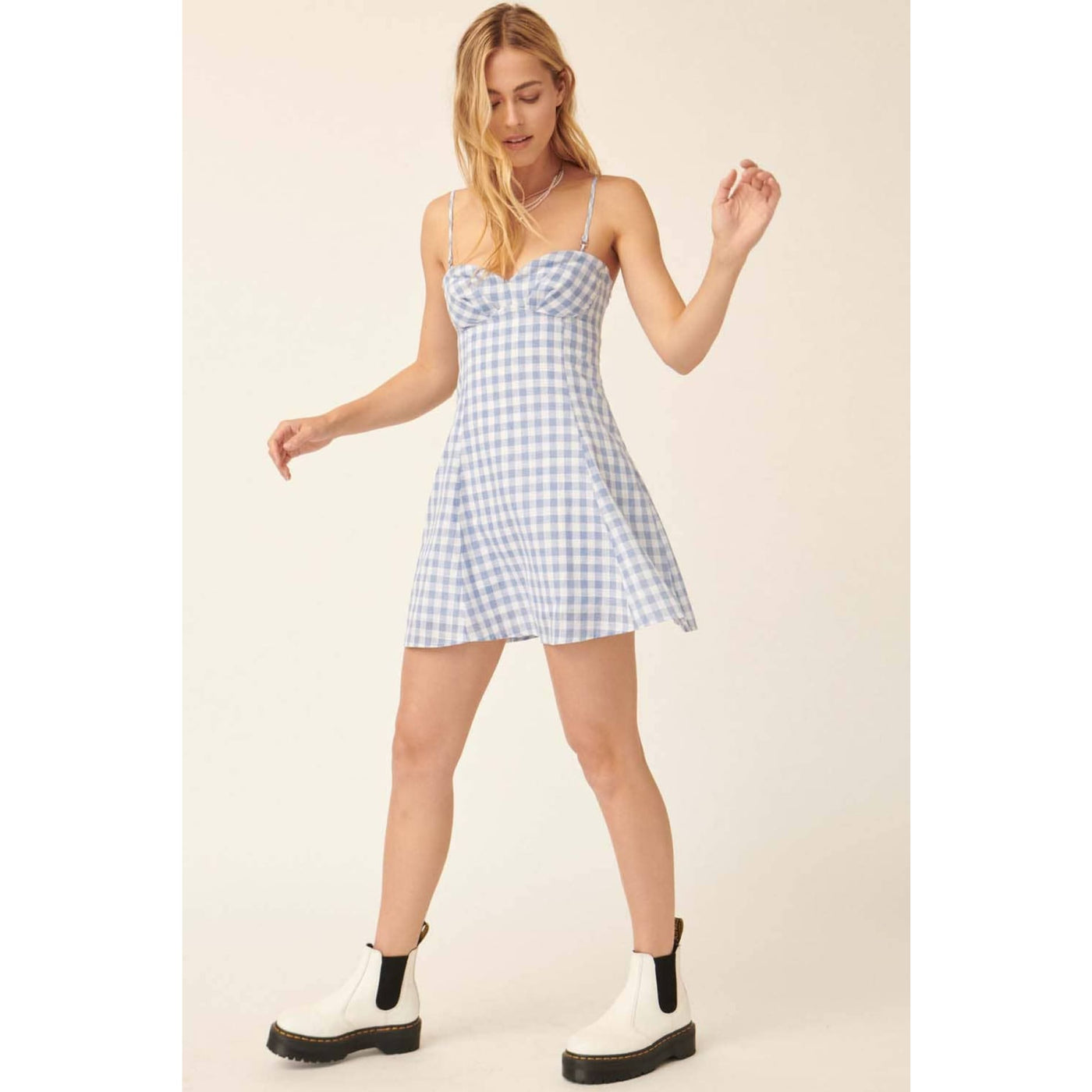 Plaid You’re Here Mini Dress - 170 Casual Dresses/Jumpsuits/Rompers
