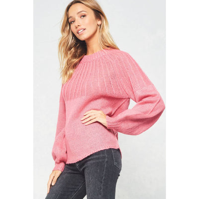 Pretty In Pink Sweater - 130 Sweaters/Cardigans