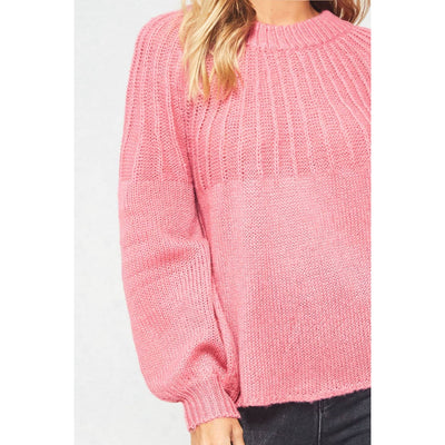 Pretty In Pink Sweater - 130 Sweaters/Cardigans