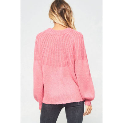 Pretty In Pink Sweater - 130 Sweaters/Cardigans