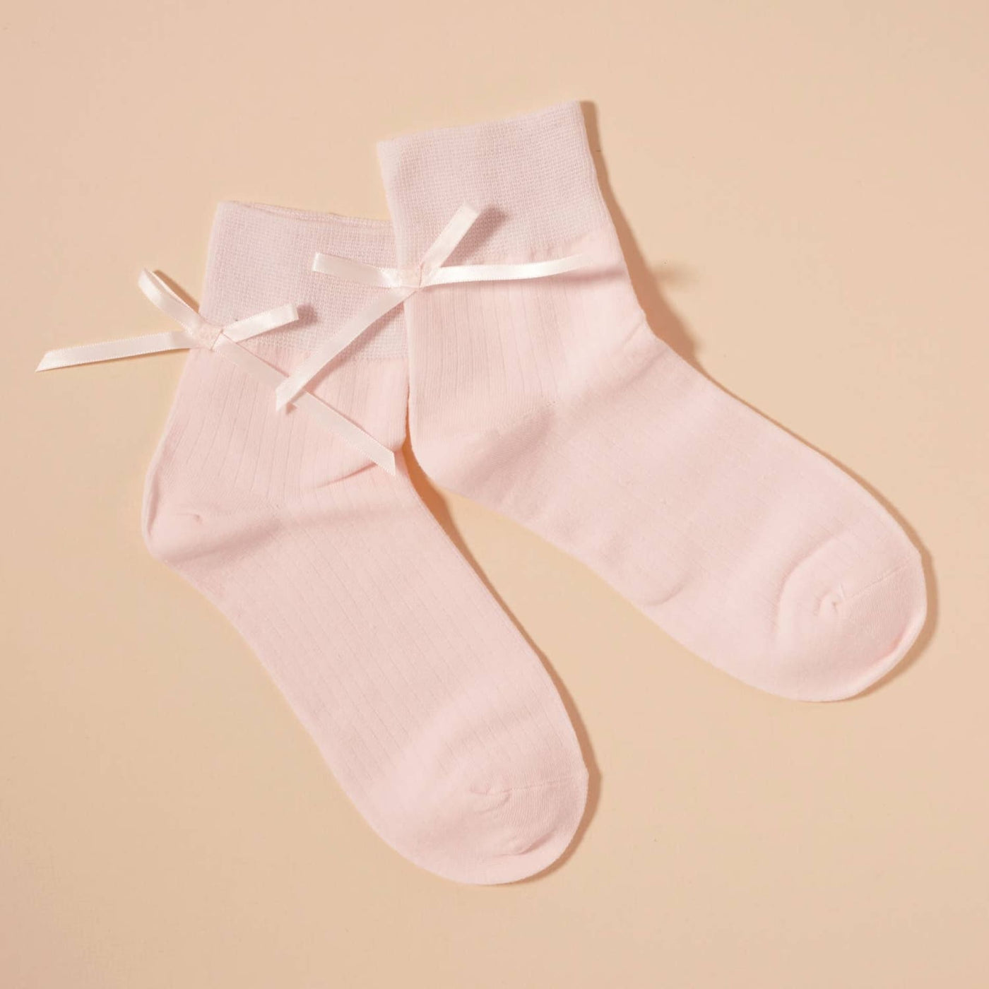 Satin Bow Ankle Socks - 210 Other Accessories