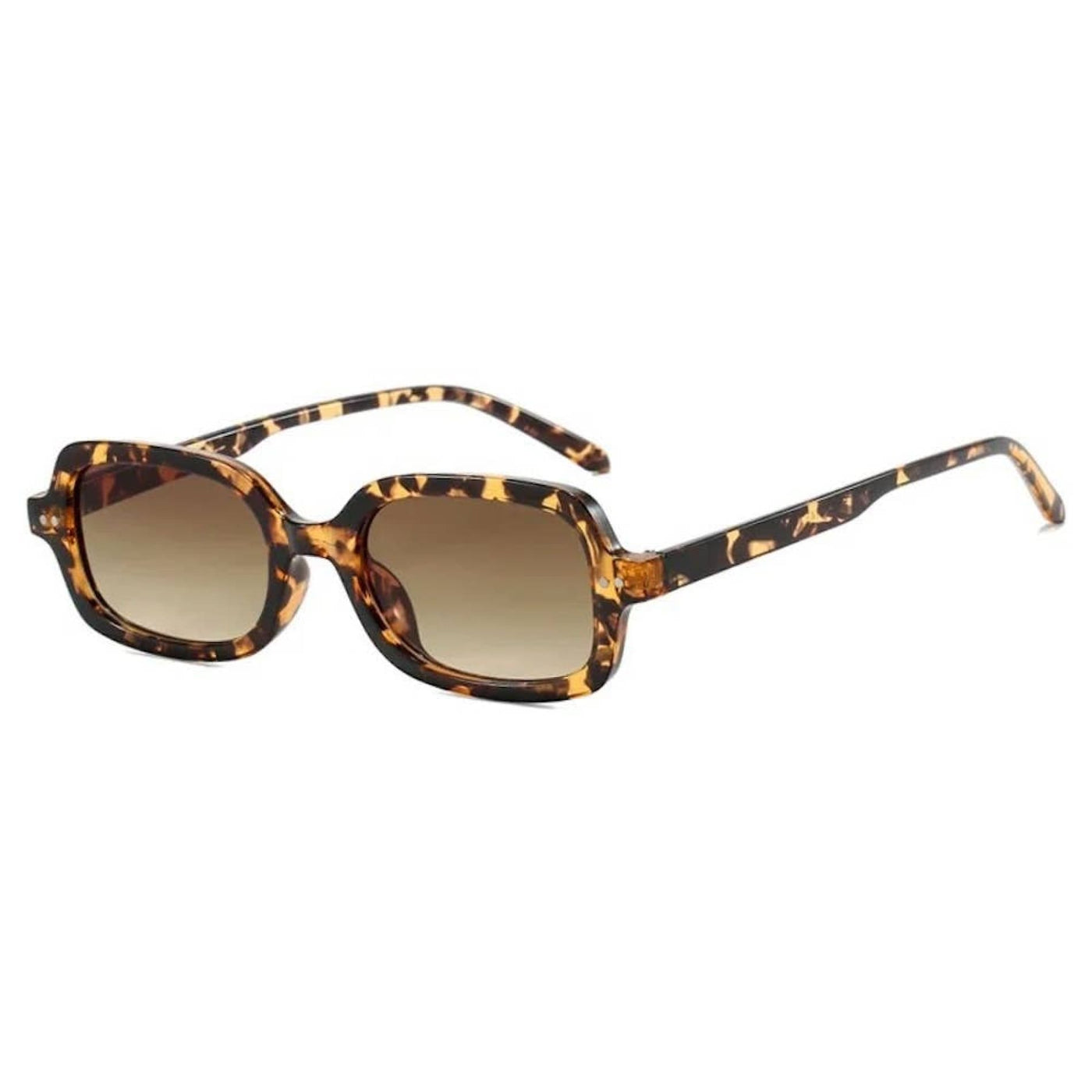 Sheila Retro Oval Sunglasses - Tortoise/Brown Lens - 210 Other Accessories