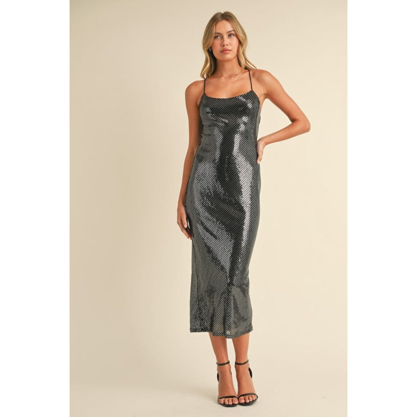 Star Of The Night Midi Dress - 175 Evening Dresses/Jumpsuits/Rompers