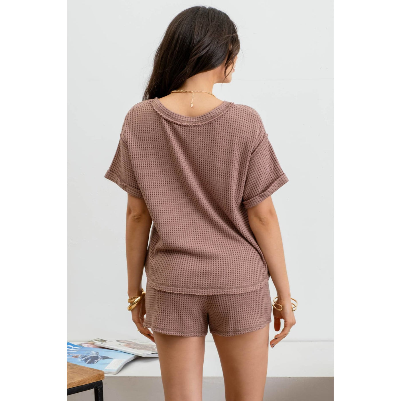 Staying In Today Lounge Top - 100 Short/Sleeveless Tops