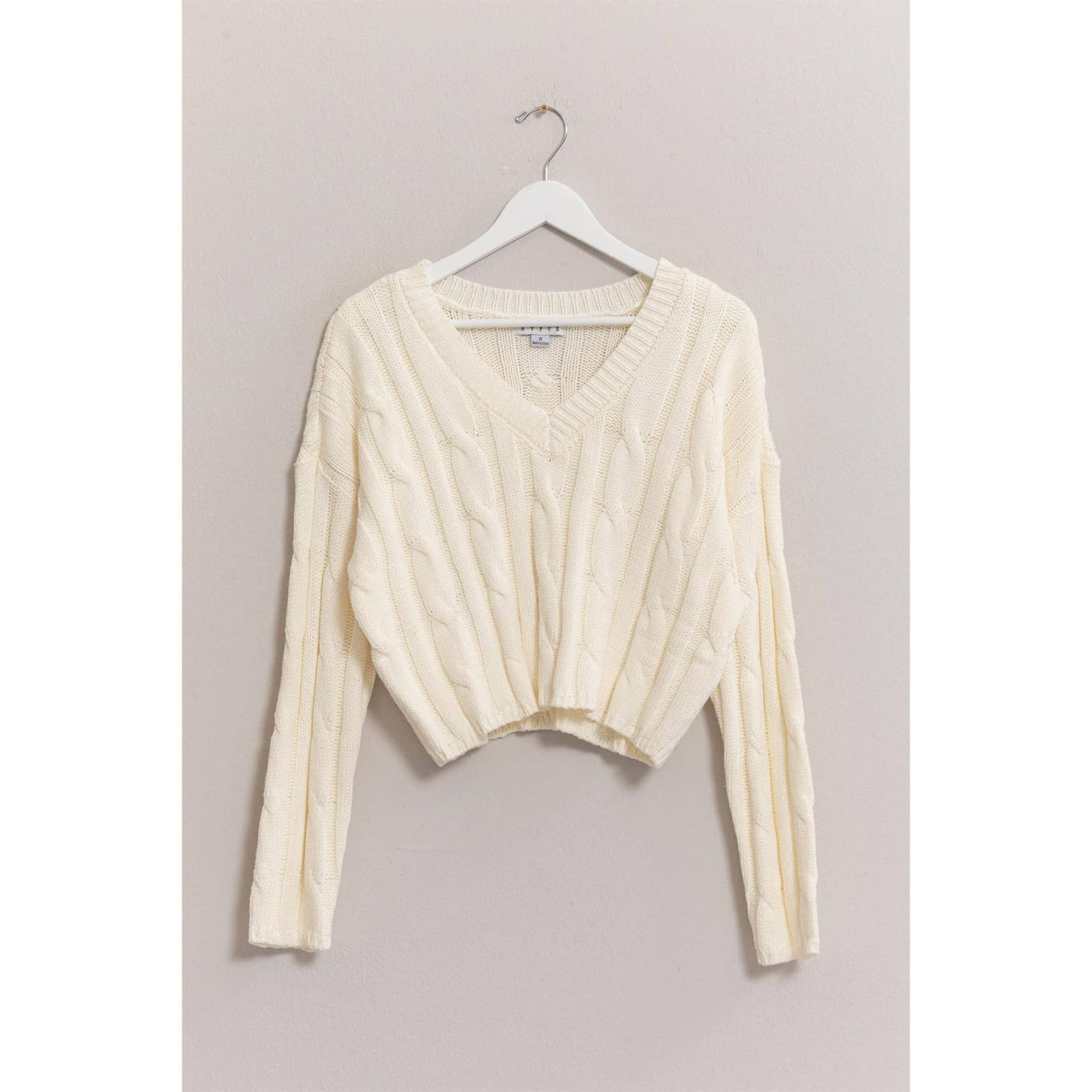 Still Holding On Sweater - S / Cream - 130 Sweaters/Cardigans