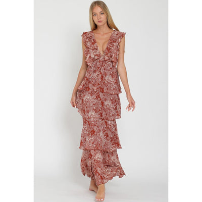 Stuck On The Thought Of You Maxi Dress - 175 Evening Dresses/Jumpsuits/Rompers