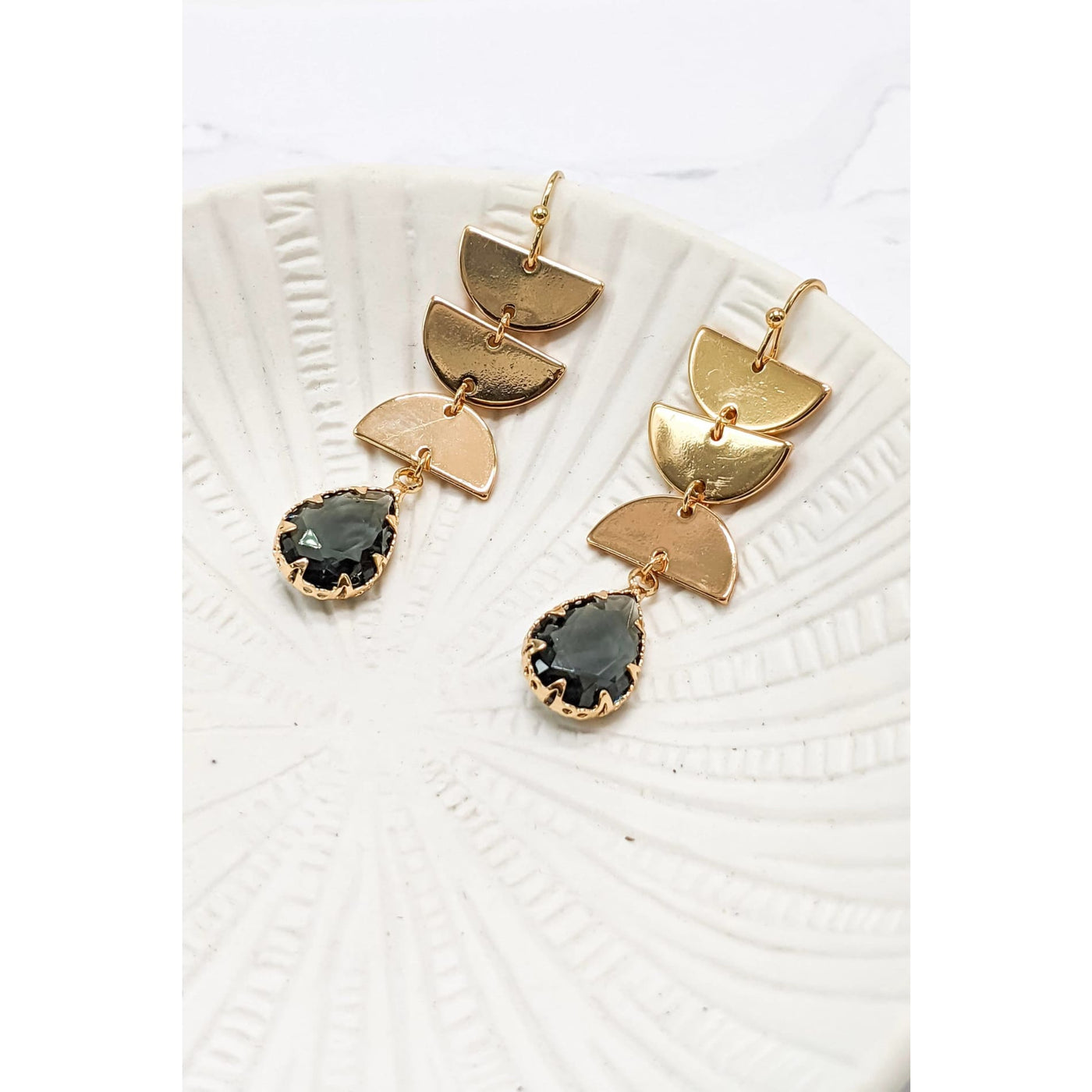 The Auden Earrings - Black - 190 Jewelry