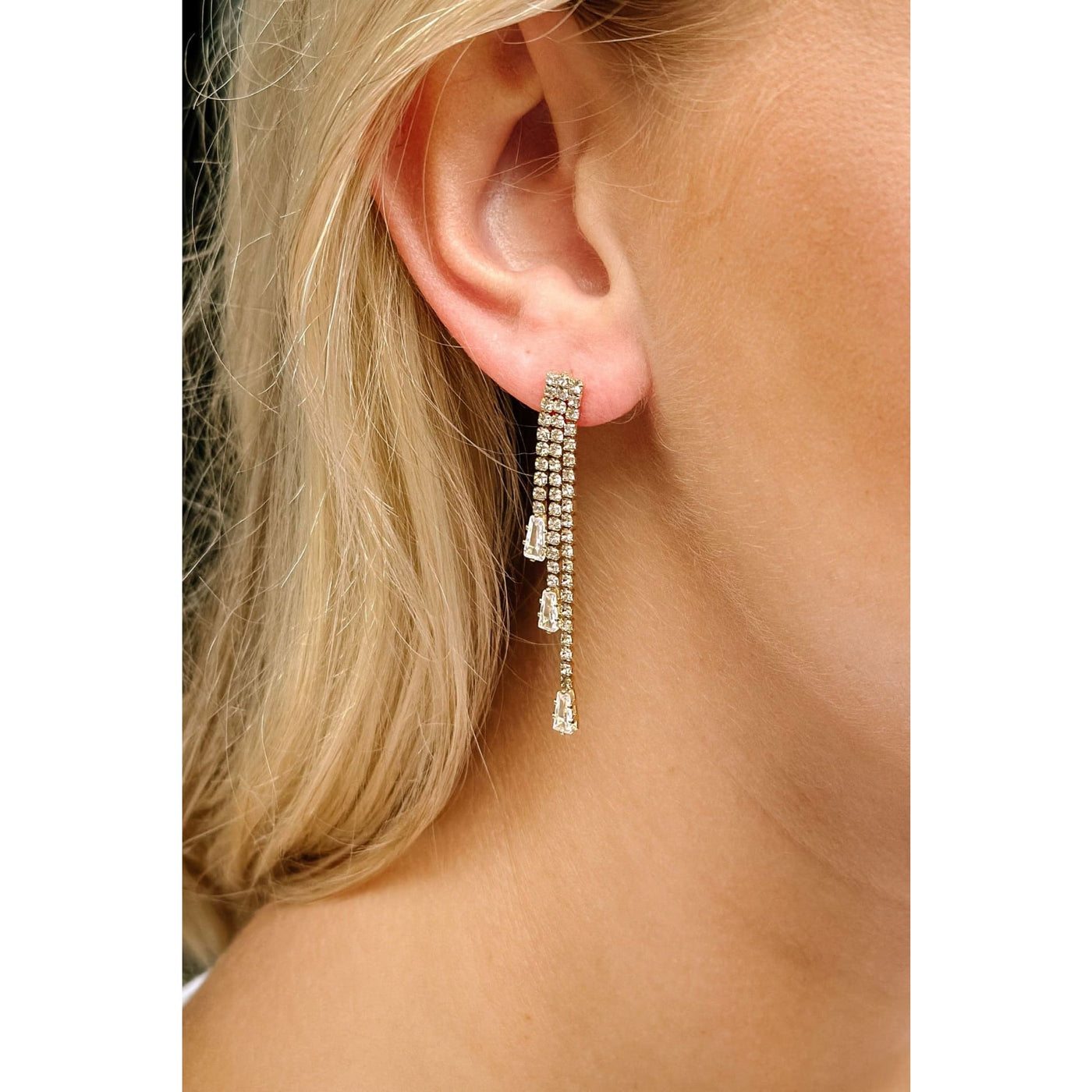 The Chantel Earrings - Gold - 190 Jewelry