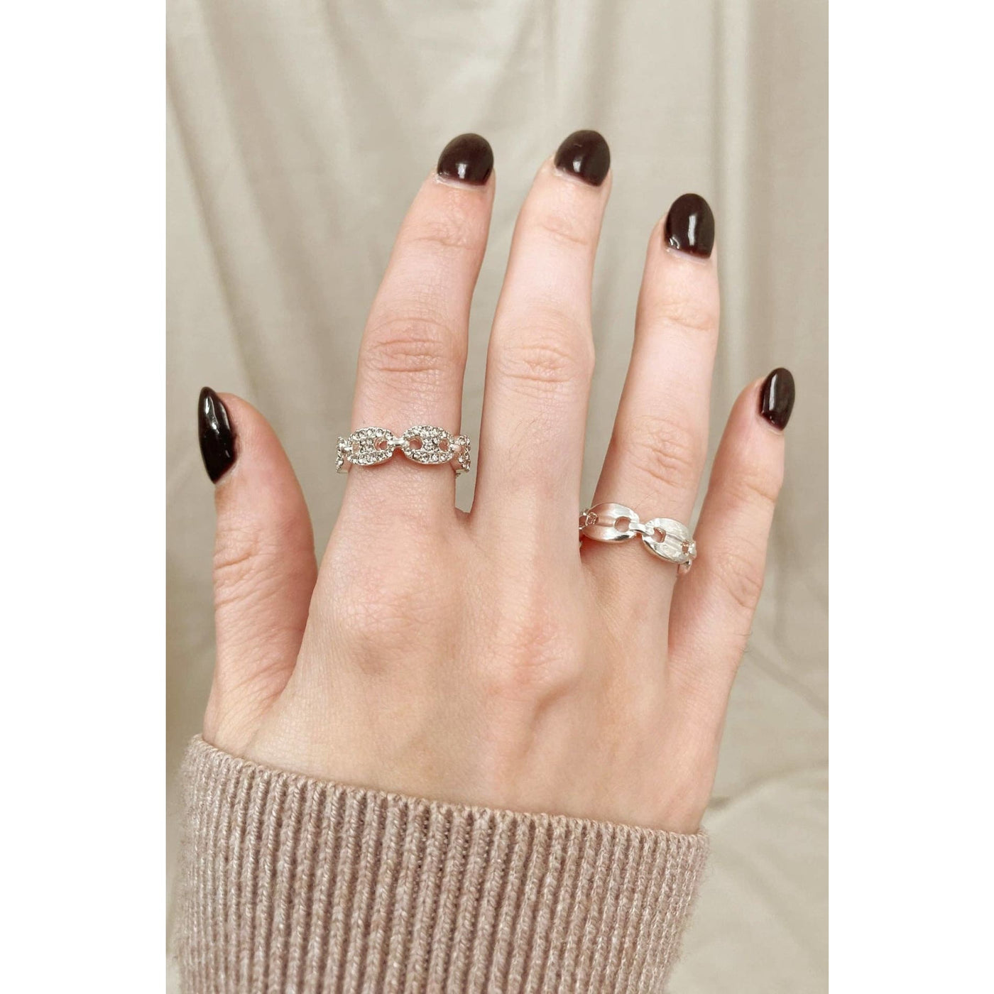 The Claire Ring Set - Silver - 190 Jewelry