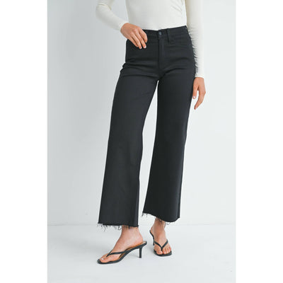 The Georgina Jeans - High Rise Wide Leg - 160 Denim