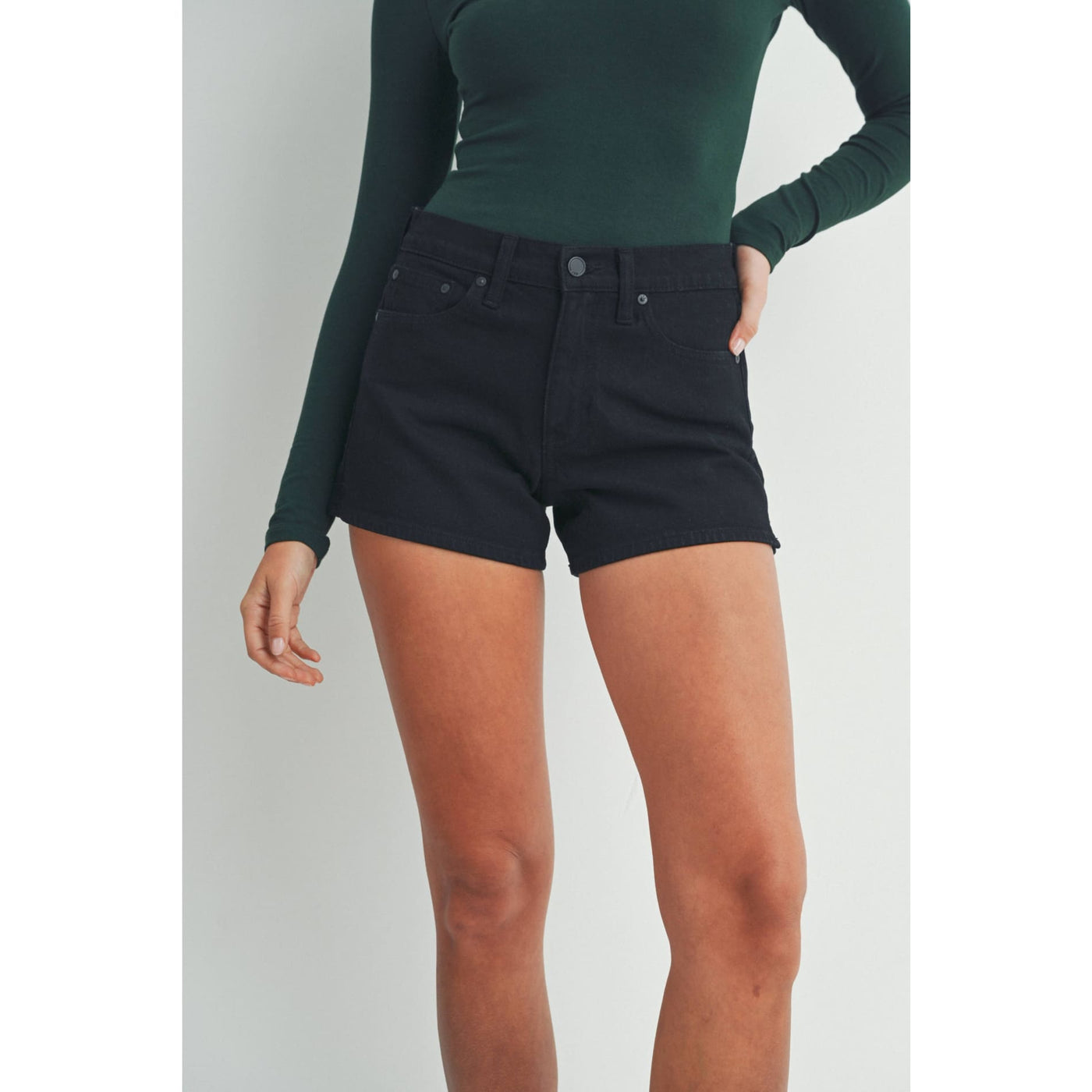 The Jade Denim Shorts - 160