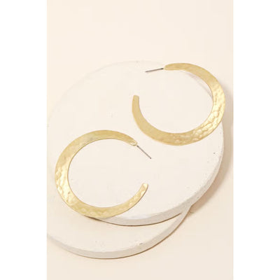 The Kate Hoop Earrings - Gold - 190 Jewelry