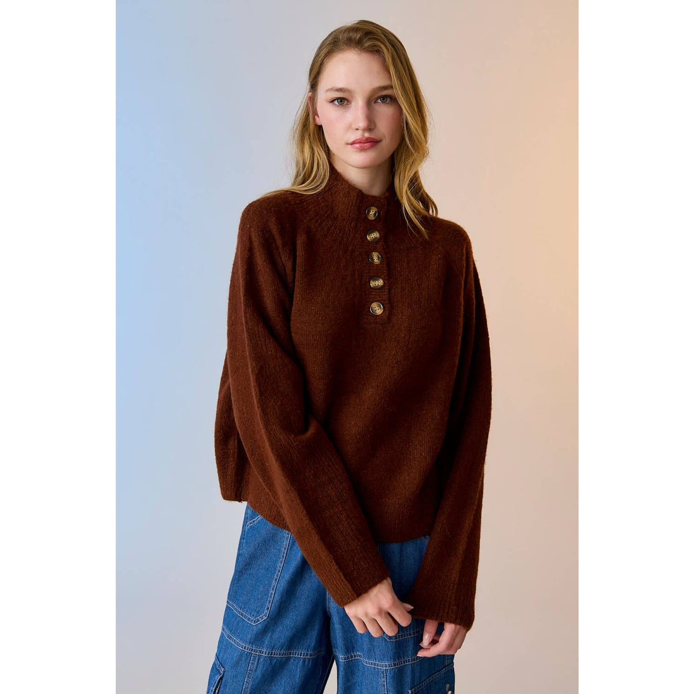 The Mila Sweater - S / Brown - 130 Sweaters/Cardigans