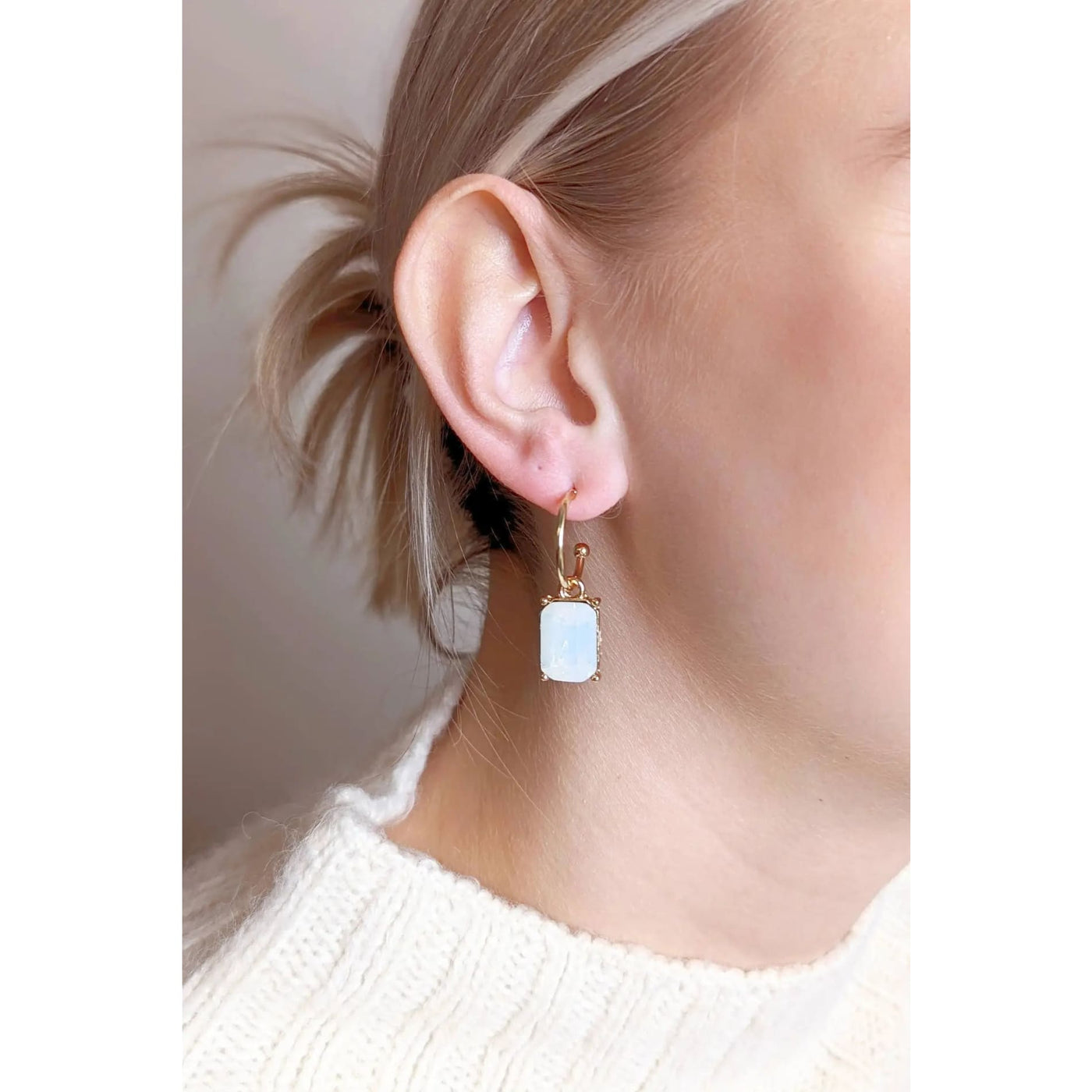 The Miranda Earrings - Opal - 190 Jewelry