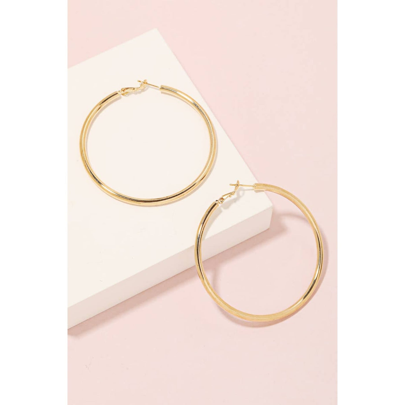 Thin Tube Hoop Earrings - 190 Jewelry