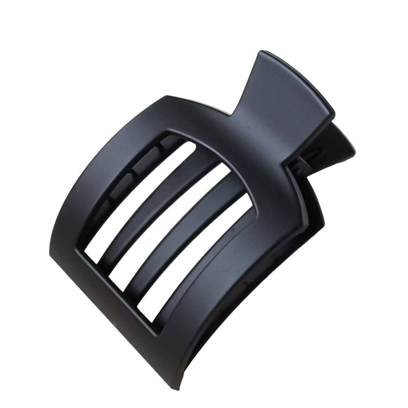 TikTok Trending Flat Large Hair Claw Clips - Matte Black - 210 Other Accessories