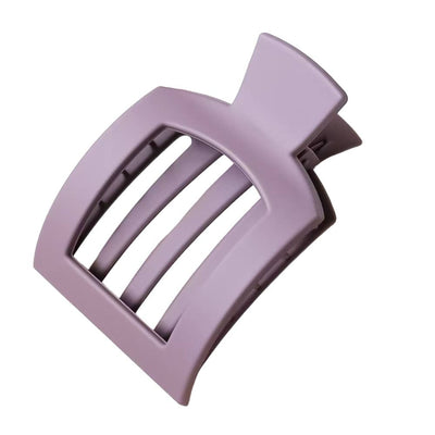 TikTok Trending Flat Large Hair Claw Clips - Matte Mauve - 210 Other Accessories