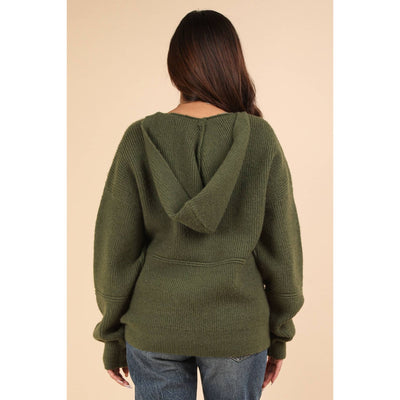 What Happens Now Sweater - S-M-L/2-2-2 / OLIVE - 130 Sweaters/Cardigans